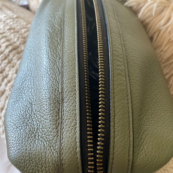 Olive Coach toiletries/cosmetics bag - Picture 2 of 6